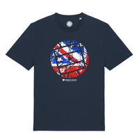 Waterfall - Navy T-shirt