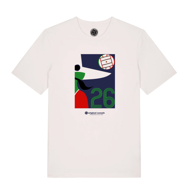 El Fuego del Mundial - Vintage White T-shirt
