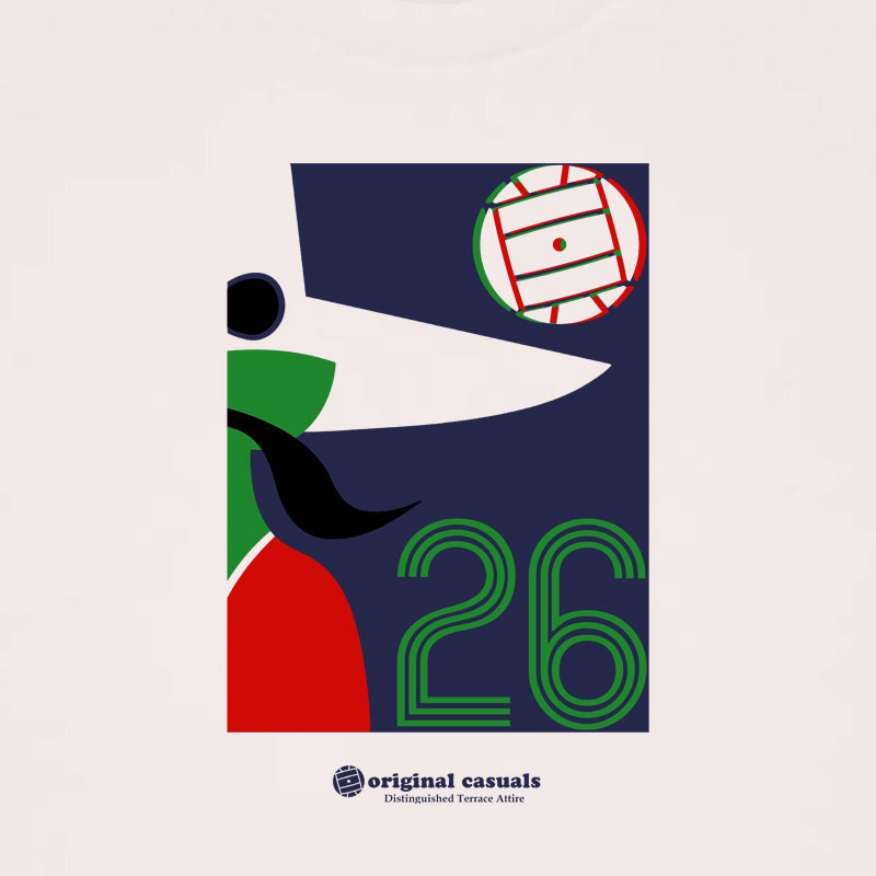 El Fuego del Mundial - Vintage White T-shirt