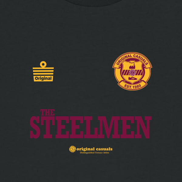 OC Sponsor - The Steelmen - Black T-shirt