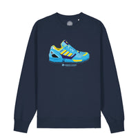 8000 Geometric - Navy Sweatshirt