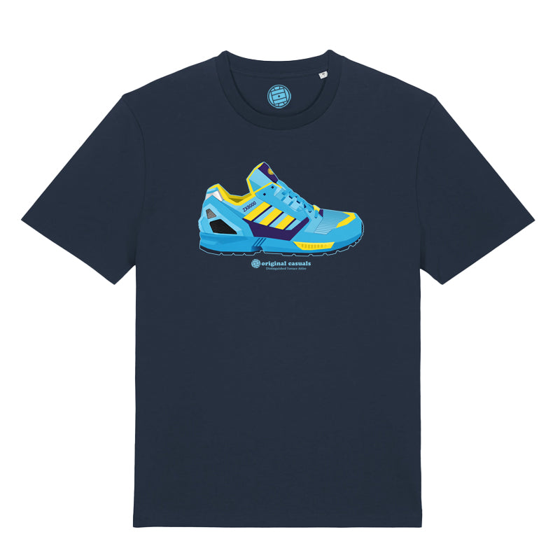 8000 Geometric - Navy T-shirt