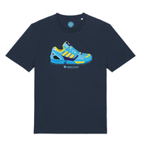 8000 Geometric - Navy T-shirt