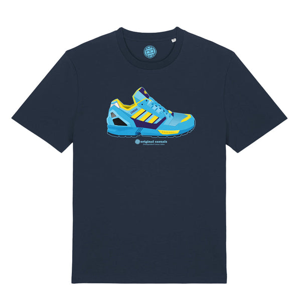 8000 Geometric - Navy T-shirt
