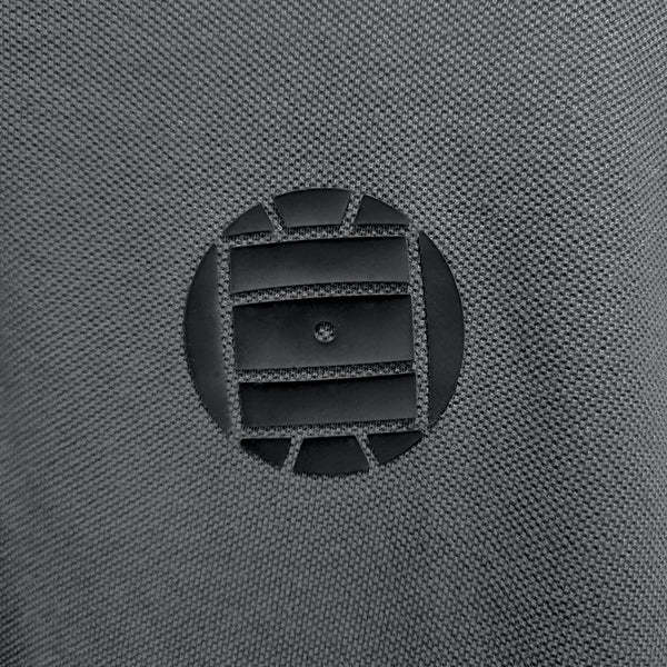 Anthracite Long-Sleeve Polo