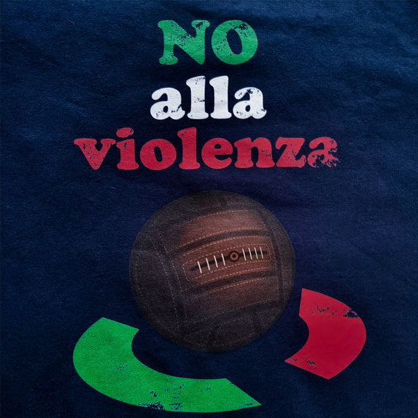 'No Alla Violenza' Navy Sweatshirt