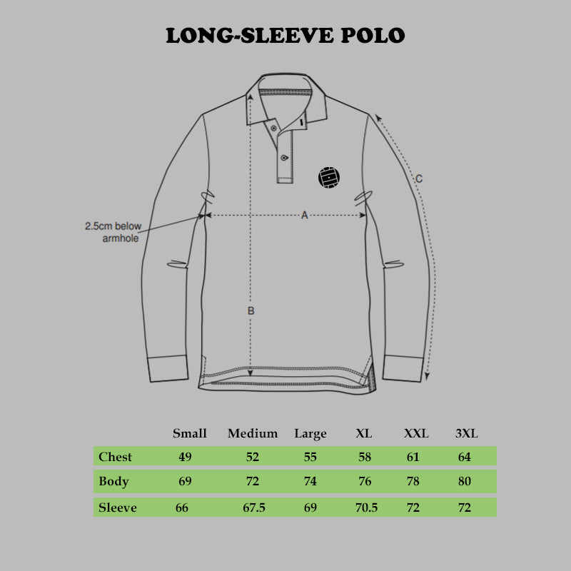 Long-Sleeve Polo